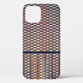 Grijze stalen omheining Case-Mate iPhone case (Achterkant)