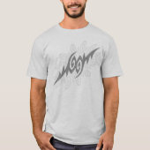 Grijze stam "Lightning" T-Shirt (Voorkant)
