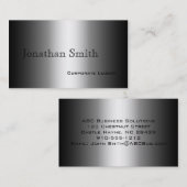 Grijze standaardVisitekaartjes Visitekaartje (Voorkant / Achterkant)