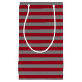 Grijze stapes van Bourgogne en van houtskool Klein Cadeauzakje (Voorkant)