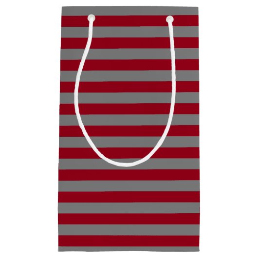 Grijze stapes van Bourgogne en van houtskool Klein Cadeauzakje (Voorkant)