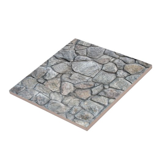 grijze steen tegeltje (Zijkant)