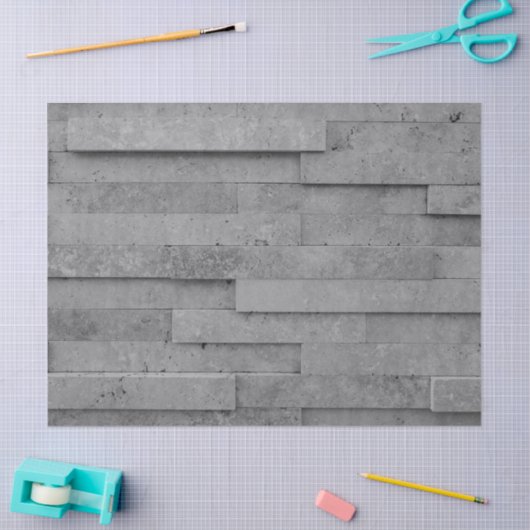 Grijze steen tissuepapier (Craft)