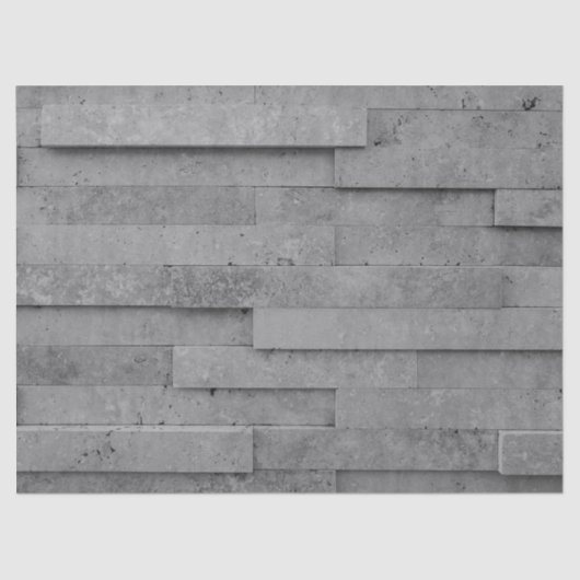 Grijze steen tissuepapier (Voorkant)