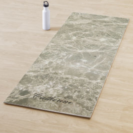 Grijze Steentextuur Moderne Aangepaste Milieuvrien Yogamat