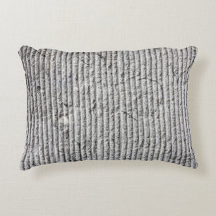 Grijze steenwandtextuur. Textuur van steenwand met Accent Kussen