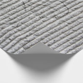 Grijze steenwandtextuur. Textuur van steenwand met Cadeaupapier (Hoek)
