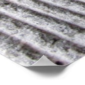 Grijze steenwandtextuur. Textuur van steenwand met Poster (Hoek)