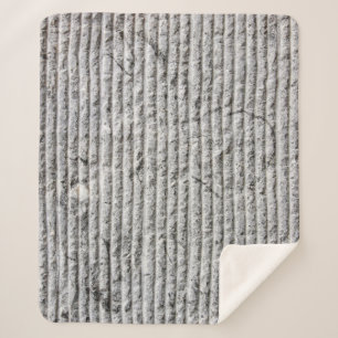 Grijze steenwandtextuur. Textuur van steenwand met Sherpa Deken