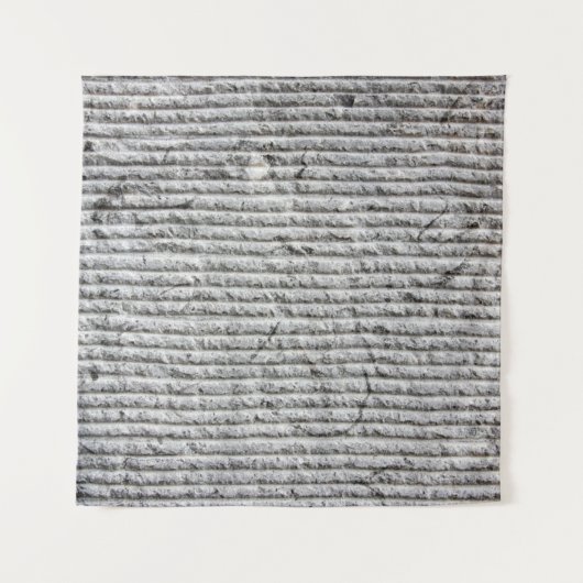 Grijze steenwandtextuur. Textuur van steenwand met Wandkleed (Voorkant (horizontaal))