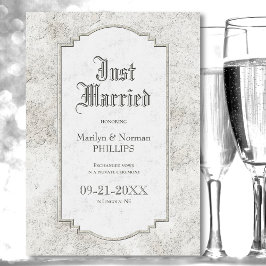  Grijze stembusaankondiging Aankondiging