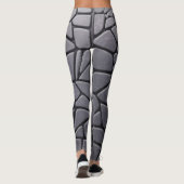 Grijze Stenen Leggings (Achterkant)