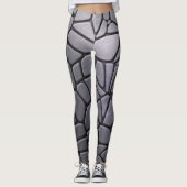 Grijze Stenen Leggings (Voorkant)
