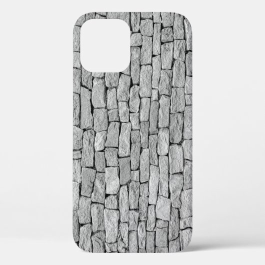 Grijze stenen muur, abstracte achtergrond. Case-Mate iPhone case (Achterkant)