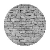 Grijze stenen muur, abstracte achtergrond. snijplank (Voorkant)