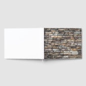 Grijze stenen muur gastenboek (Volledig)