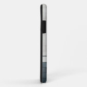 Grijze stenen muur IPhone Case (Achterkant/rechts)