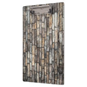 Grijze stenen muur klembord (Links)