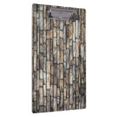 Grijze stenen muur klembord (Rechts)