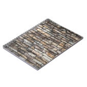 Grijze stenen muur notitieboek (Linkerzijde)