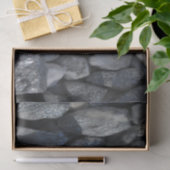 Grijze stenen tissuepapier (Geschenk)