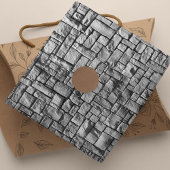 Grijze stenen wandtextuur tissuepapier