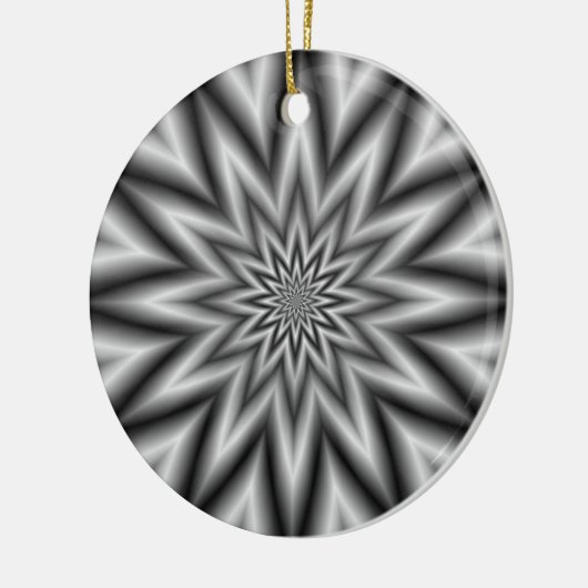 Grijze ster Ornament (Links)