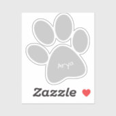 Grijze Sticker afdrukontwerp handmatige pagina's (Vel)