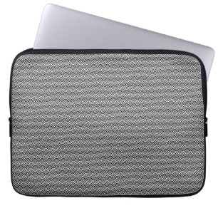 Grijze stijl laptop sleeve