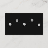 Grijze Stippen Visitekaartje (Achterkant)