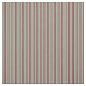 Grijze stof met Maroon Strips (Swatch)