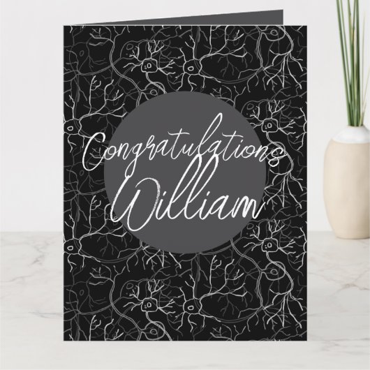 Grijze stof - neuronen kaart (Voorkant)