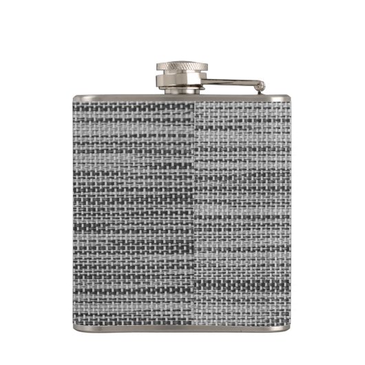 grijze stofkolf heupfles (Achterkant)