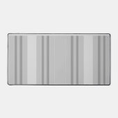 Grijze streep lijnen patroon bureaumat (Voorkant)