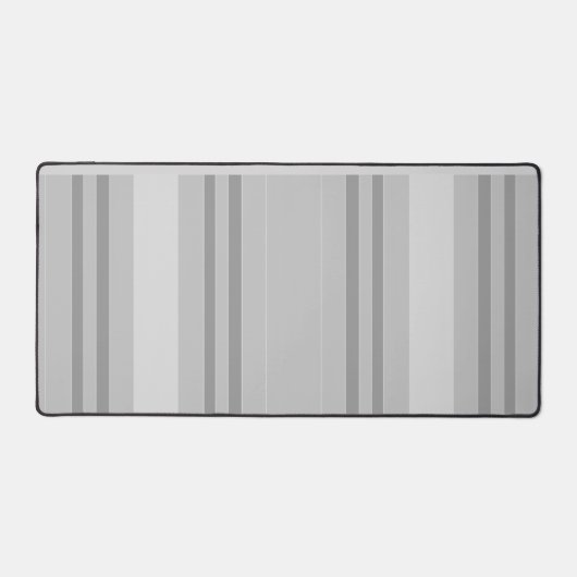 Grijze streep lijnen patroon bureaumat (Voorkant)