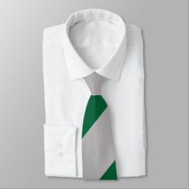 Grijze streep stropdas