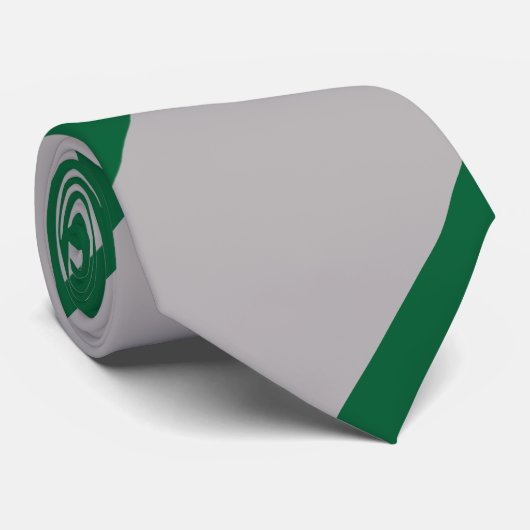 Grijze streep stropdas (Opgerold)