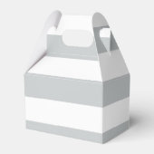 Grijze streepjes wijzigen in om het even welke kle bedankdoosjes (Voorkant Zijde)