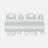 Grijze streepjes wijzigen in om het even welke kle bedankdoosjes (Uitgevouwen)