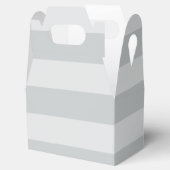 Grijze streepjes wijzigen in om het even welke kle bedankdoosjes (Geopend)