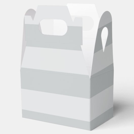 Grijze streepjes wijzigen in om het even welke kle bedankdoosjes (Geopend)