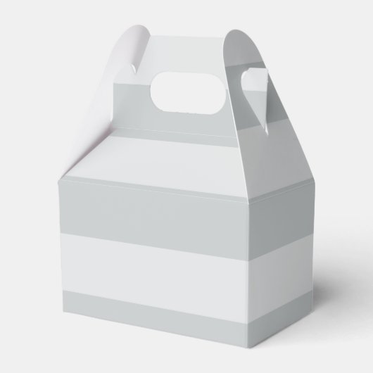 Grijze streepjes wijzigen in om het even welke kle bedankdoosjes (Voorkant Zijde)