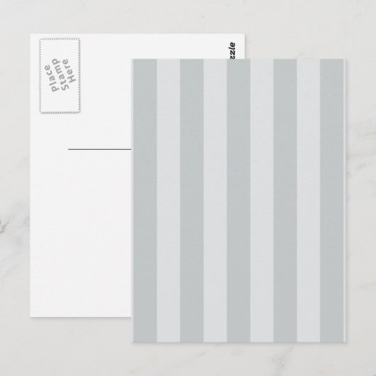 Grijze streepjes wijzigen in om het even welke kle briefkaart (Voorkant / Achterkant)