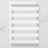 Grijze streepjes wijzigen in om het even welke kle briefpapier (Voorkant / Achterkant)