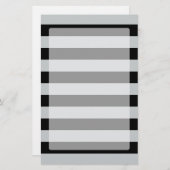 Grijze streepjes wijzigen in om het even welke kle briefpapier (Voorkant / Achterkant)