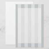 Grijze streepjes wijzigen in om het even welke kle briefpapier (Voorkant / Achterkant)