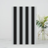 Grijze streepjes wijzigen in om het even welke kle briefpapier (Staand voorkant)