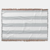 Grijze streepjes wijzigen in om het even welke kle deken (Voorkant)