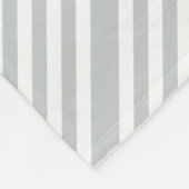 Grijze streepjes wijzigen in om het even welke kle fleece deken (Hoek)