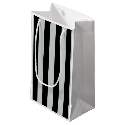 Grijze streepjes wijzigen in om het even welke kle klein cadeauzakje (Voorkant Gekanteld)